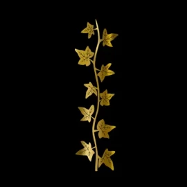 Gold Ivy Vine 304g Faux Inlay Water Slide Decal