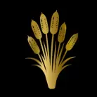Gold Bullrush 501g Faux Inlay Water Slide Decal